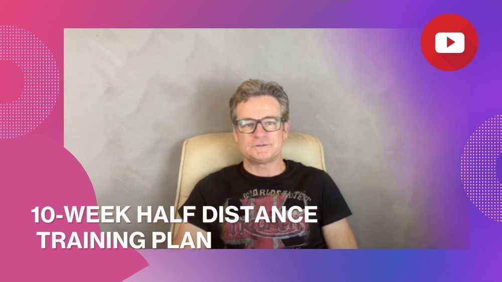 10-Week Half Distance Triathlon Training Plan for Intermediate Age Group Athletes